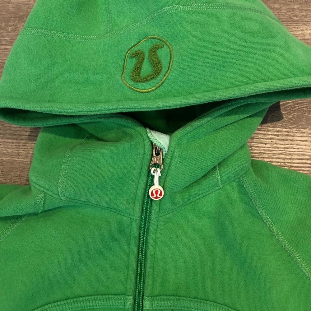 Lululemon Green Zip Up Hoodie